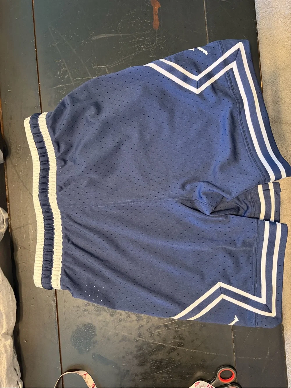 Men’s Jordan Navy and White Athletic Shorts